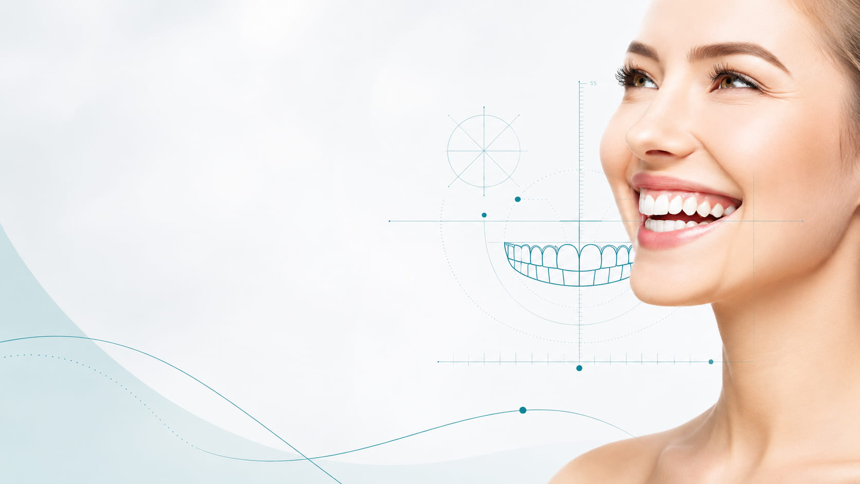 Patient smiling brightly after a successful dental treatment